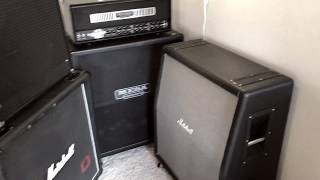 Celestion V30 G12T-75 Greenback EVM Speaker Comparison Mesa Boogie Dual Rectifier ESP Hanneman