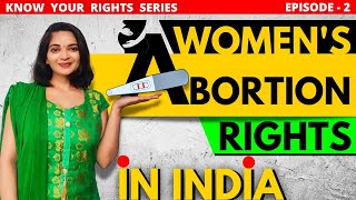 Is abortion legal in India? | Abortion laws in India | MTP Act, 2021| Ep.2 | Know Your Right Series