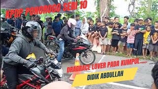 KPDP Seri Ke-10, Ajang Resmi Bagi Pecinta Balap Liar || Komunitas Pecinta Dragrace Ponorogo👍