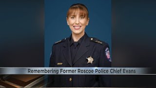 Roscoe Police Department mourns loss of Jamie Evans, former Police Chief