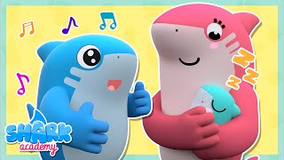 🌈 Top 10 BEST NURSERY RHYMES with Shark Academy | Songs for Kids 🎶