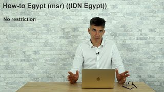 How to register a domain name in Egypt (.مصر, .msr, .misr, .masr or .xn--wgbh1c)