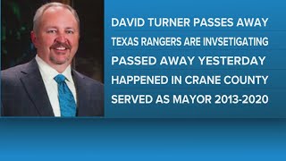 Texas Rangers assist in death investigation of former Odessa Mayor David Turner