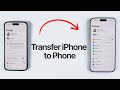 (2026) How to Transfer ALL DATA from old iPhone to new iPhone - Free and Official!