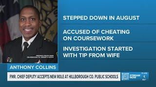 Ex-HCSO chief deputy who resigned amid academic cheating scandal hired by Hillsborough Schools