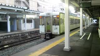 飯山線　始発普通列車越後川口行き長野駅発車