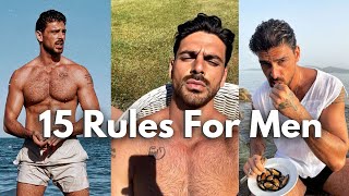 15 Rules For Men | Book Binder