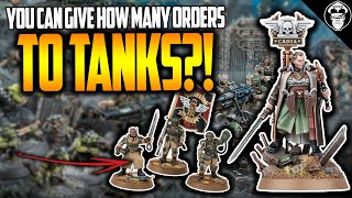 5 Tanks Orders from 1 Officer!? Its the Creed Command Blob! | Astra Militarum | Warhammer 40,000