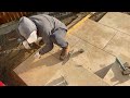 Big Flat Patio. A Film Made by the Contractors in time-lapsereal time