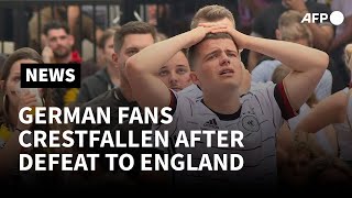 Euro 2020: German fans crestfallen after defeat to England | AFP