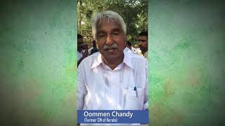 Shri.Oommen Chandy wishing Thandava'19 the very best | Thandava 19 | MBCCET | 2016-2020 batch