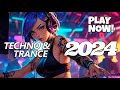 Cyberpunk Electro, Trance & Techno Mix 2024 🎧 Best EDM Beats for Your Playlist!