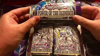 Yu-Gi-Oh! Power of the Elements booster box opening. sprights! tearlaments!