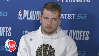 Luka Doncic reflects on Mavericks’ season, Marcus Morris foul | 2020 NBA Playoffs