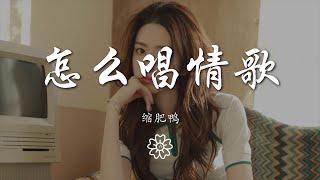 縮肥鴨 - 怎麼唱情歌『平靜以後 能否看見港口』【動態歌詞Lyrics】