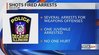 Several arrested, 179 spent shell casings found at Decatur home after shots fired report