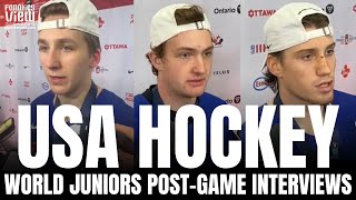 USA Hockey Recaps 2025 Gold Medal Win vs. Finland With Cole Huston, Ryan Leonard \u0026 Trey Augustine