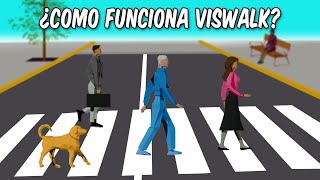 ¿Cómo funciona Viswalk? Aprende a modelar un crucero peatonal como objeto de Viswalk