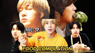 Kim Hyun joong's food compilation ll funny moments \u0026 iconic Reactions ll