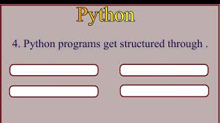 python programming language Quiz video - 3 | Smooth learning adda | Quiz videos | basic python mcqs