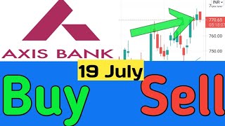 Axis bank share 19 July target axis bank stock analysis axis bank share letest news