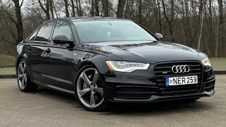 Audi A6 C7 3.0T 2014  / Stock exhaust sound \u0026 launch control