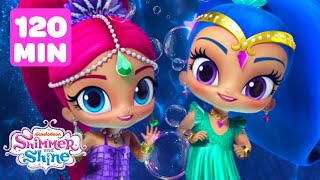 Shimmer and Shine's Genie Power Rescues! 🫧 | 2 Hour Compilation | Shimmer and Sh