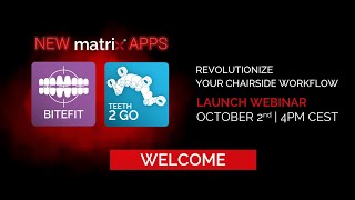 Global Launch: Teeth2Go and BiteFit matrix® Digital Apps | Sandro Venanzoni, CTO