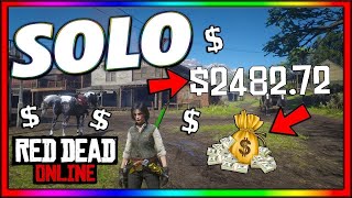 *SOLO* UNLIMITED MONEY/XP GLITCH IN RED DEAD ONLINE! (RED DEAD REDEMPTION 2)