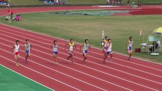 20160924 国体強化記録会5 男子100m 1