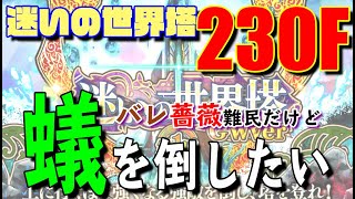 【ロマサガRS】終了まじかの世界塔、バレ薔薇難民が230階を頑張って突破してみた