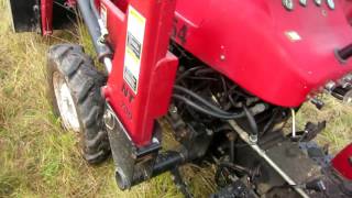 NORTRAC TRACTOR  LOST POWER  AND SHUT DOWN