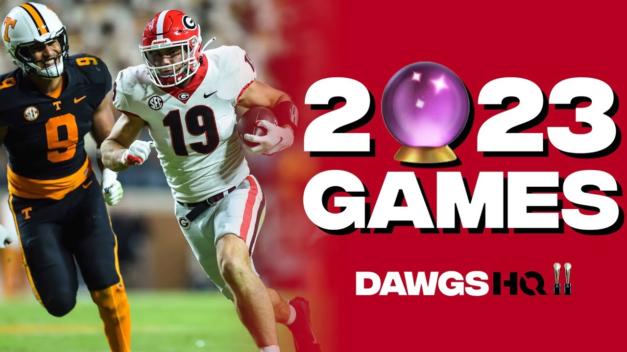 Georgia Football 2023 Schedule FULL PICKS For The Season | Georgia ...