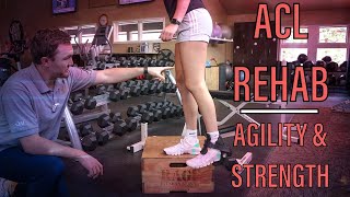 ACL Surgery Rehabilitation Exercises | Agility and Strength Training Week 12-14