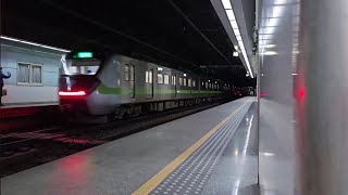 1223次瑞芳發車經由宜蘭線開往新竹的銀綠色微笑號EMU900型十輛一編組EMU934區間車