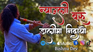 निकै मार्मिक दोहोरी गीत Nyauli Baru Dalimai Nidayo Flute Cover | New Nepali Flute Cover Version