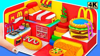 10+ DIY Miniature House Compilation ❤️ How To Make McDonalds House from Polymer Clay (Satisfying)
