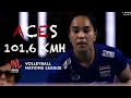 Powerful Serve Volleyball ACES (101.6 KM/H) by Onuma Sittirak | VNL 2018