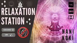 🔴 NANI KOKI REDUCE STRESS AND ANXIETY WITH MEDITATING [w/a hypnotic visual and synth] [try watching]