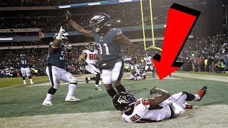 Julio Jones Dropped the Game Winning TouchDown | Falcons vs Eagles NFL Divisional Game Highlights