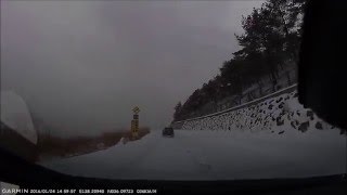 【車載】冬のビーナスライン 白樺湖～霧ヶ峰スキー場