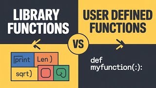 Python Programming | GTU Unit-4: Library Function & User Defined Function