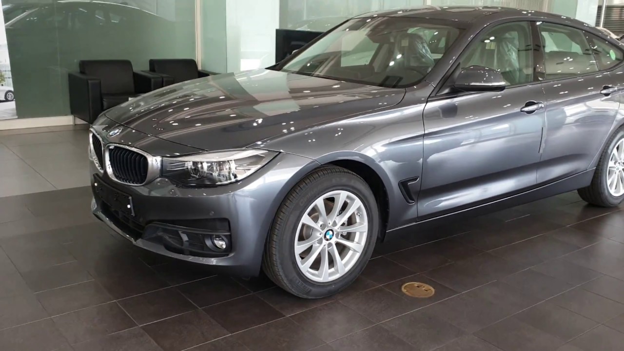 BMW 3GT 20d Mineral Grey(B39) & Black Seats - YouTube