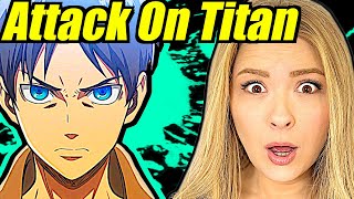 Couple Reacts To ATTACK ON TITAN For The First Time (Season 1 Supercut)