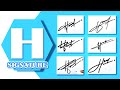 ✅ How to make signature of letter H | Unique letter H signature ideas | The Kazis |