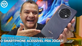 realme 13+ | Smartphone c/ PREÇO ACESSÍVEL PRA JOGAR (E Pra USAR NO DIA-A-DIA TAMBÉM)!