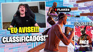 SUETAM e FLAKES CLASSIFICAM na FNCS Qualifier 1 (Gameplay Completa)