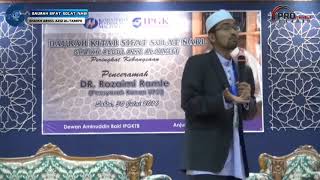 Dr. Rozaimi - Soal Jawab | Kenapa Lafaz Niat Sebelum Solat Itu Bidaah?