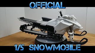gas powered rc snowmobile