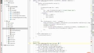 05 02 Using Path Parameters in a Java WebSocket Server